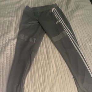 Adidas grey track pants